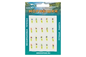 Мормышка Вольфрам Столбик Ø2-0.4гр уп.20шт арт:222