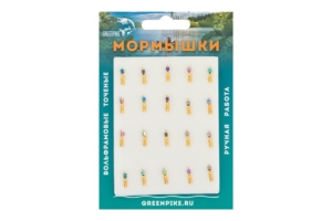 Мормышка Вольфрам Столбик Ø2-0.4гр уп.20шт арт:71,1