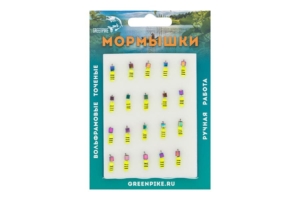 Мормышка Вольфрам Столбик Ø3-0.8гр уп.20шт арт:223