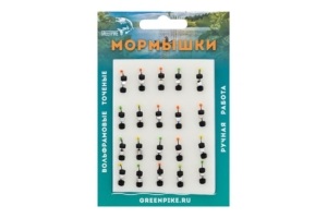 Мормышка Вольфрам Трешка Ø4-1.0гр уп.20шт арт:189