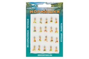 Мормышка Вольфрам Ведьма Ø2.5-0.5гр уп.20шт арт:015