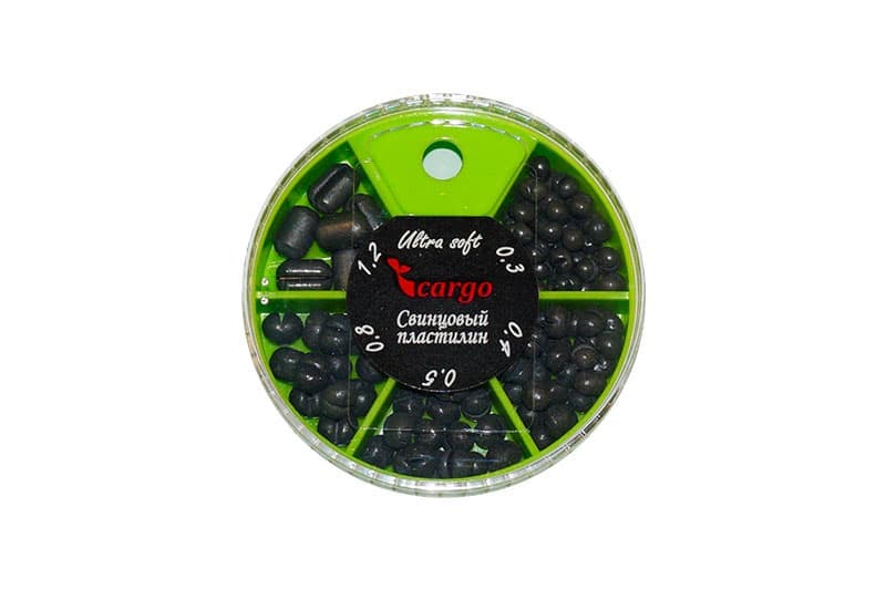 Набор грузов малый «Свинцовый пластилин» КОМБИ вес: 0.3-1.2г.