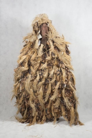 Накидка маскировочная Кикимора-V ткань Оксфорд лыко липовое р.48-64