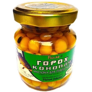 Насадка "Fish.ka" "Горох-Конопля" ЧЕСНОК в стекле 110мл