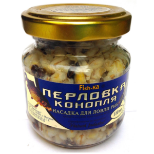 Насадка "Fish.ka" "Перловка-Конопля" СЛИВА в стекле 110мл