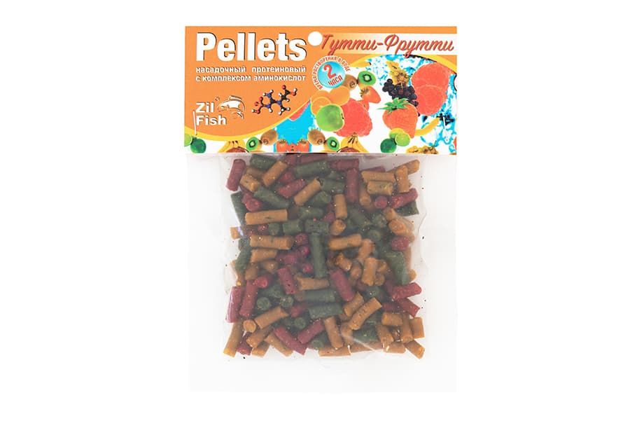 Пеллетс насадочный протеиновый Zil-Fish 6мм "Тутти-Фрутти"