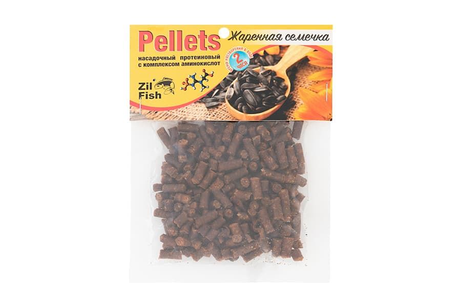 Пеллетс насадочный протеиновый Zil-Fish 6мм "Жареная семечка"