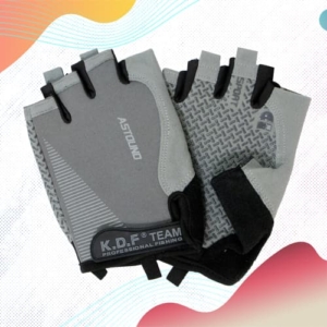 Перчатки спиннингиста KDF Astound цв.Серый