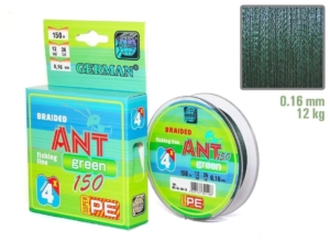 Плетенка ANT Green 150m 0.16мм