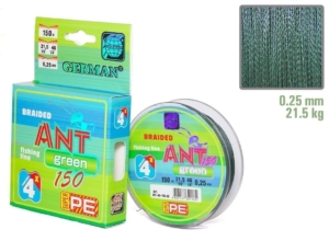 Плетенка ANT Green 150m 0.25мм