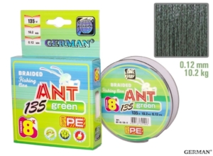Плетенка ANT Green 8-PE 135m 0.12мм