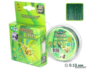 Плетенка SPIDER-GREEN 100m 0.08мм