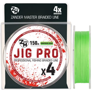 Плетенка ZM JIG PRO 150m 0.10мм Шартрез