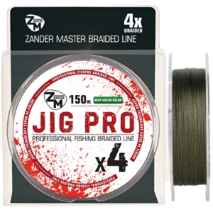 Плетенка ZM JIG PRO 150m  0.24мм Зеленая