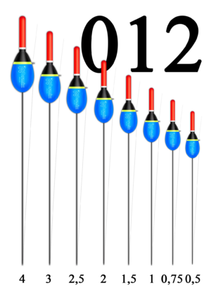 Поплавок Бальсовый "Wormix" №012  0.75гр уп.10шт