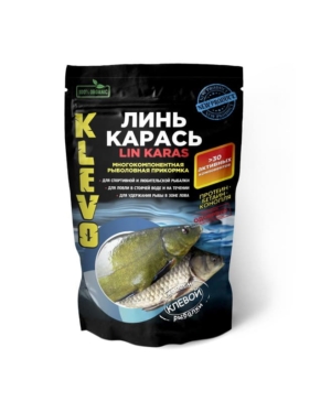 Прикормка KLEVO "ЛИНЬ-КАРАСЬ" средний помол АНИС 900г