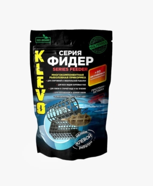 Прикормка KLEVO "СЕРИЯ ФИДЕР" мелкий помол ТУТТИ-ФРУТТИ 900г