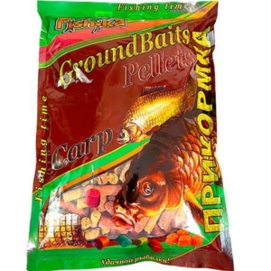 Прикормка "Fish.ka" Карп-Карась ВАНИЛЬ гран.4мм 0,8кг