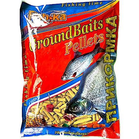 Прикормка "Fish.ka" Лещ-Плотва ЧЕСНОК гран.4мм 0,8кг