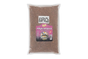Прикормка ZIL-FISH увлажненная на мелассе "Карась" 1кг