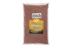 Прикормка ZIL-FISH увлажненная на мелассе "Кефаль" 1кг