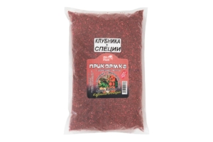 Прикормка ZIL-FISH увлажненная на мелассе "Клубника+Специи" 1кг