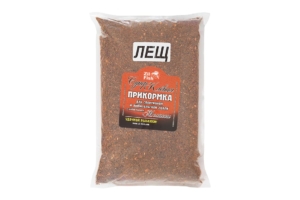 Прикормка ZIL-FISH увлажненная на мелассе "Лещ" 1кг