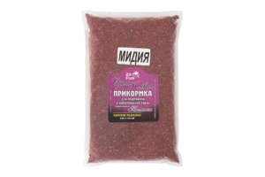 Прикормка ZIL-FISH увлажненная на мелассе "Мидия" 1кг