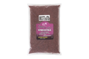 Прикормка ZIL-FISH увлажненная на мелассе "Мотыль" 1кг