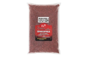 Прикормка ZIL-FISH увлажненная на мелассе "Плотва" 1кг