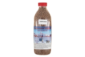 Прикормка зимняя "АгроРост" Мотыль красная, гран. ПЭТ 1000гр