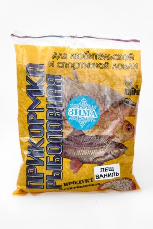 Прикормка зимняя  "АгроРост" Золотая серия, Лещ-Ваниль, гран. 900гр