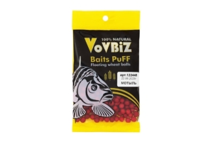 Пуфф плавающий "VoVBiZ" Мотыль Красный