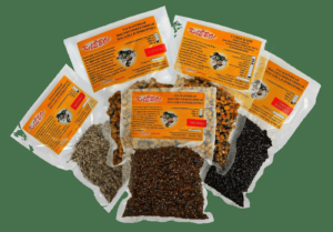 Распаренная смесь СУПЕР-КАРП KLEVO (кукуруза,горох,конопля) (в вакууме) 500г