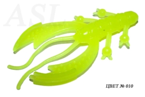 Съедобный силикон ASL «Рак» цв.010 L- 5см (2″) уп.5шт