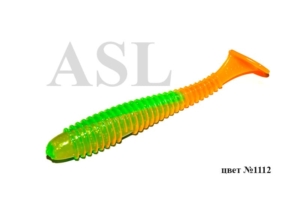 Съедобный силикон ASL «Свинг ФЭТ» цв.1112 L- 10см (4″) уп.5шт