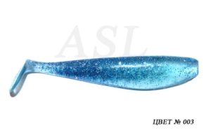 Съедобный силикон ASL «Зандер» цв.003 L-15см (4″) уп.4шт