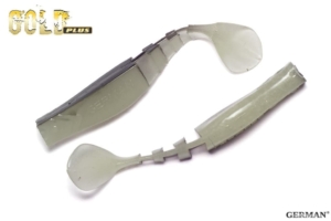 Съедобный силикон GOLD Plus "Gimli" 80мм / S09Fцвет. уп(4шт)