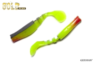 Съедобный силикон GOLD Plus "Gimli" 80мм / S12цвет. уп(4шт)