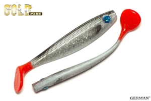 Съедобный силикон GOLD Plus "Goblin" 130мм / 120цвет. уп(5шт)