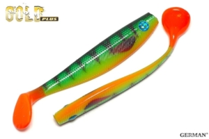 Съедобный силикон GOLD Plus "Goblin" 130мм / 127цвет. уп(5шт)