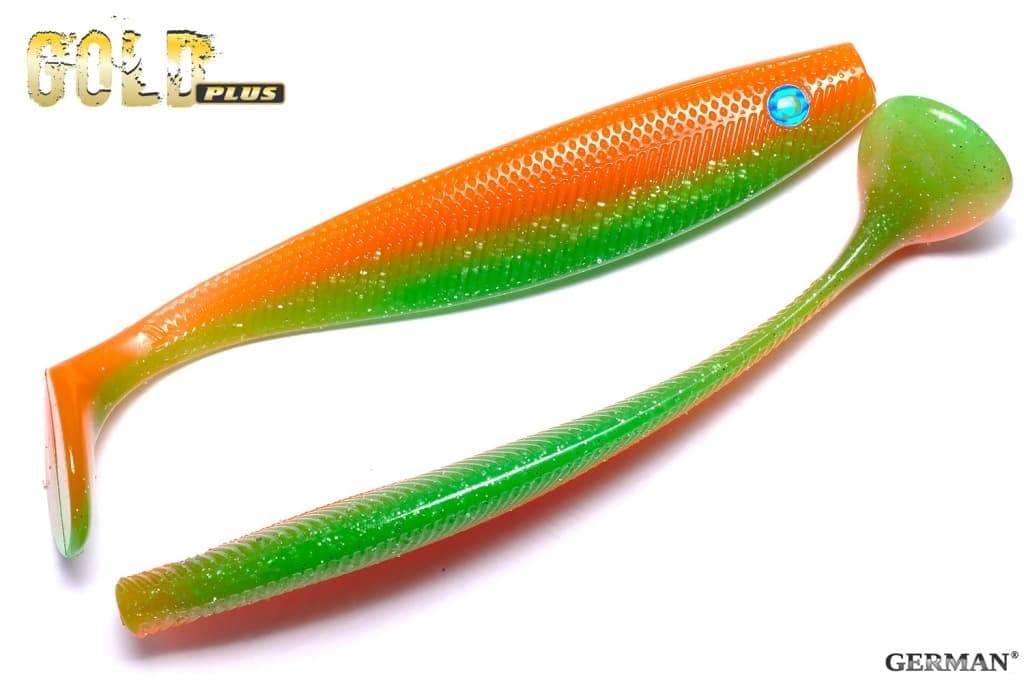 Съедобный силикон GOLD Plus "Goblin" 160мм / 108цвет. уп(4шт)