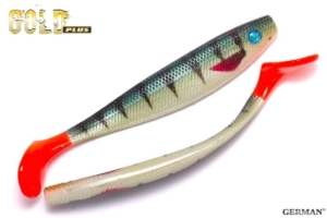 Съедобный силикон GOLD Plus "Goblin" 160мм / 119цвет. уп(4шт)