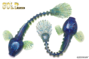 Съедобный силикон GOLD Plus "GuLLiver" 120мм / 104цвет. уп(6шт)