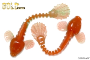 Съедобный силикон GOLD Plus "GuLLiver" 120мм / 108цвет. уп(6шт)