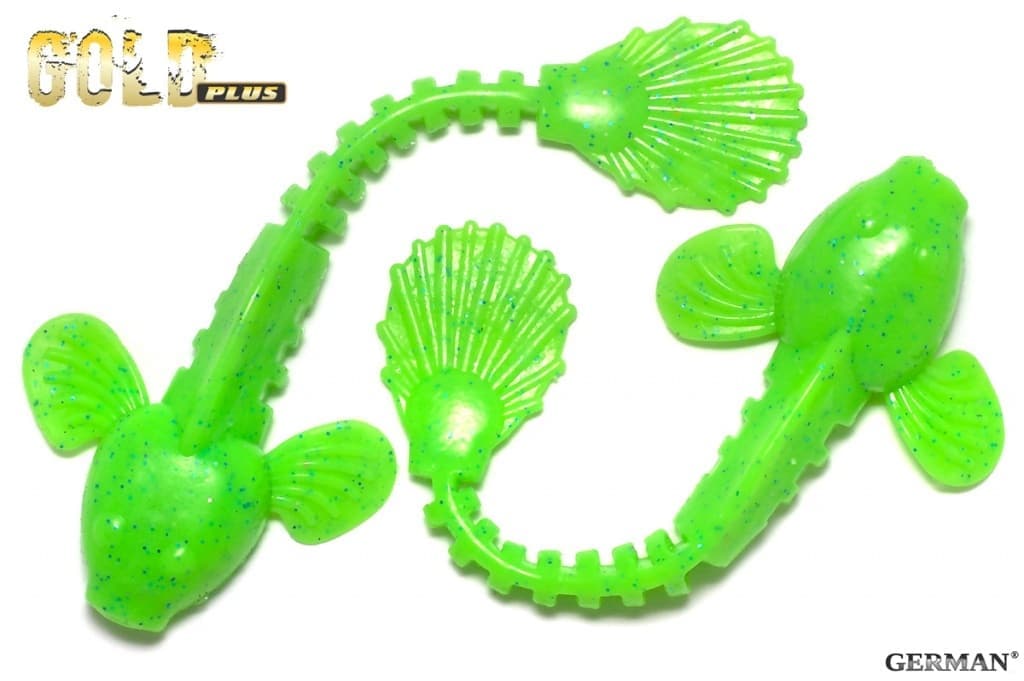 Съедобный силикон GOLD Plus "GuLLiver" 120мм / 136цвет. уп(6шт)