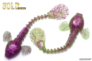 Съедобный силикон GOLD Plus "GuLLiver"  90мм / 102цвет. уп(7шт)