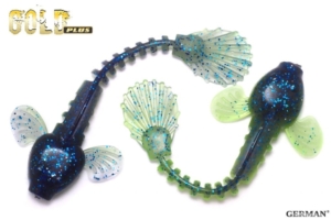 Съедобный силикон GOLD Plus "GuLLiver"  90мм / 104цвет. уп(7шт)