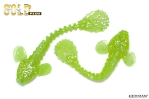 Съедобный силикон GOLD Plus "GuLLiver"  90мм / 130цвет. уп(7шт)