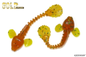 Съедобный силикон GOLD Plus "GuLLiver"  90мм / 138цвет. уп(7шт)